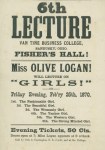 Logan's Sixth Lecture