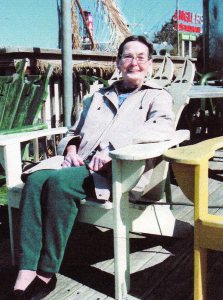 Betts in her early 80s